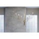 Livadia 6 Light Champagne Bronze Chandelier Ceiling Light, 1 Tier Large